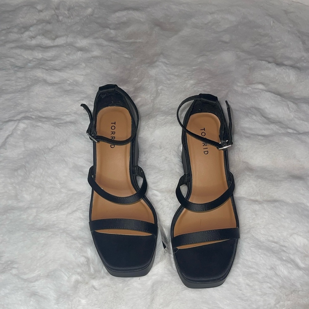 Torrid Triple Band Wedge Sandal (WW)